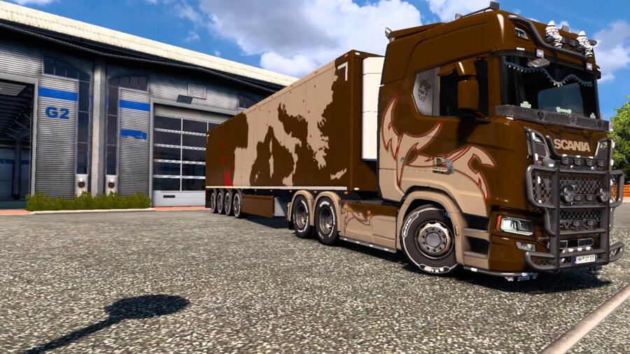 Scania ETS2 Coffee Transporttees Europa
