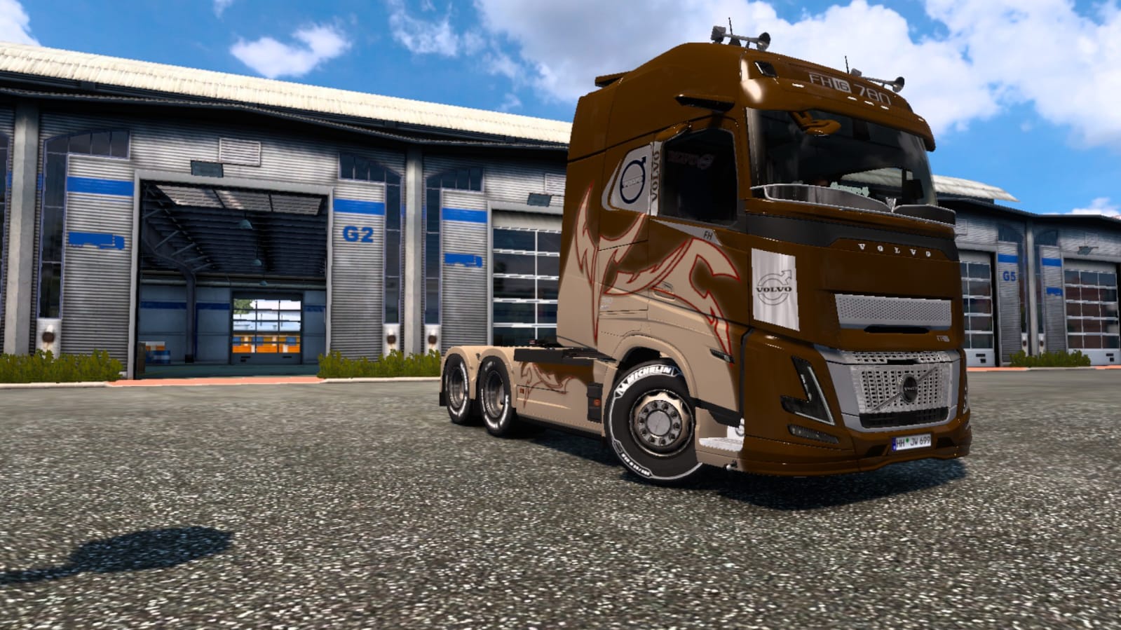 Volvo FH16 750 Coffee Transporttees