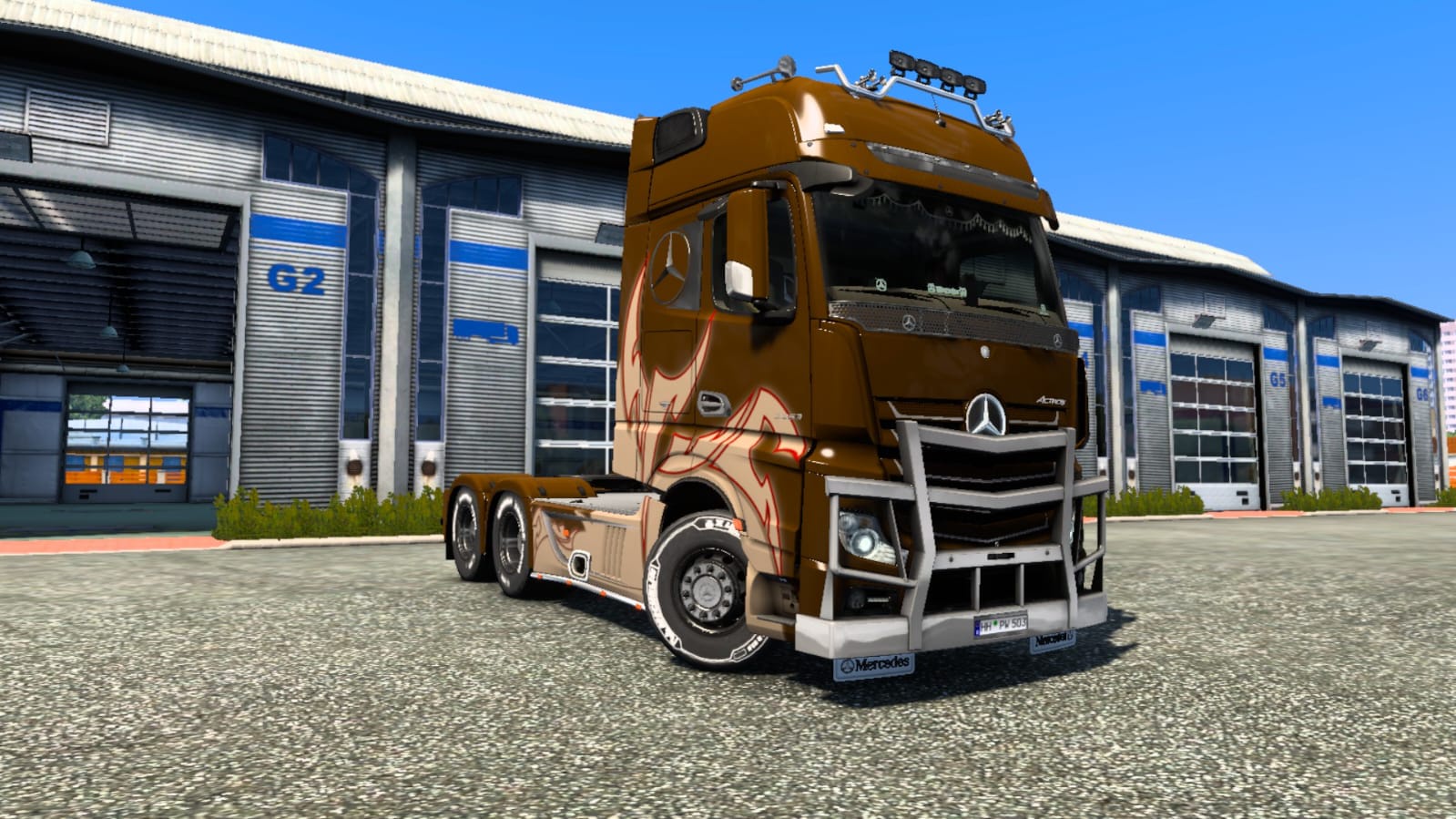 Mercedes Actros Coffee Transporttees