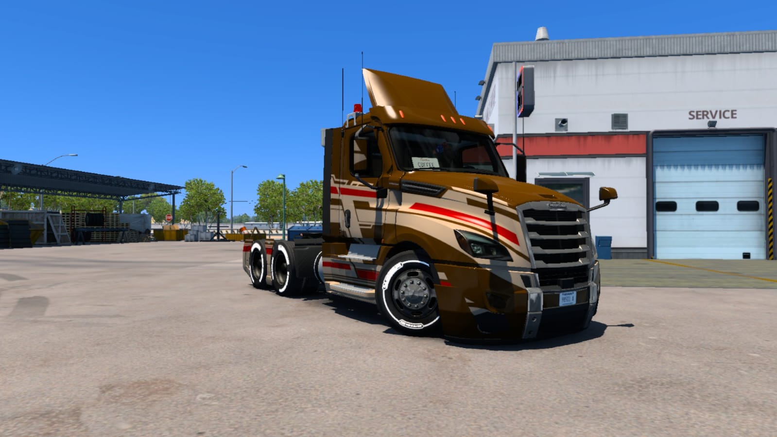 Freightliner Cascadia Coffee Transporttees