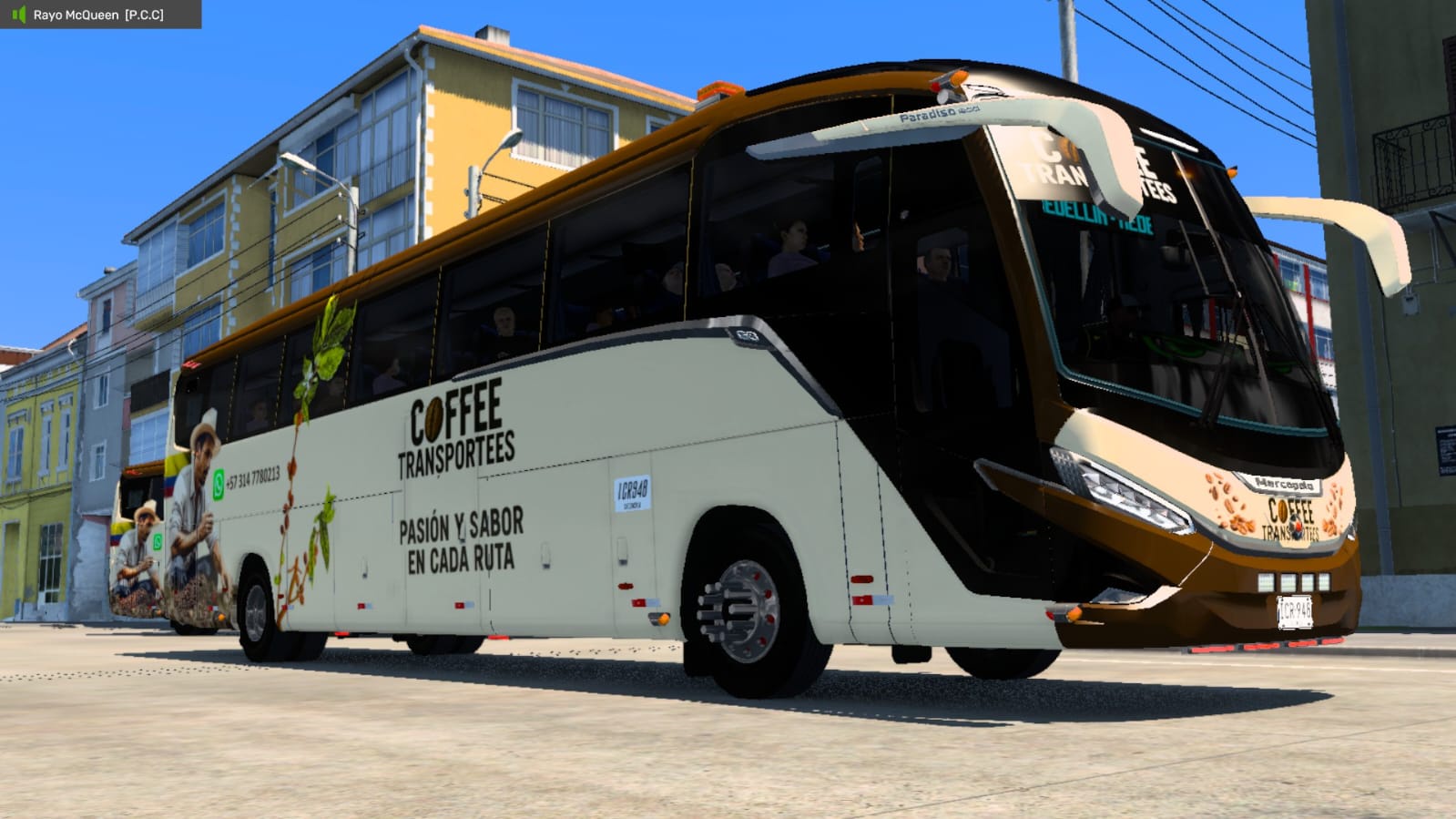 Bus Marcopolo Paradiso G8 Coffee Transporttees